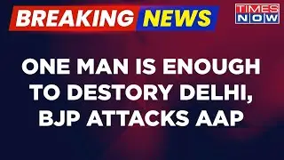 BJP Mounts Attack On Arvind Kejriwal With New Poster, Says- One Man Is Enough To Destroy Delhi