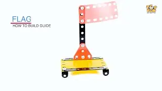 TOYFUN Basic Techno | Little Engineer DIY KIT - Flag| How to make Video For Kids