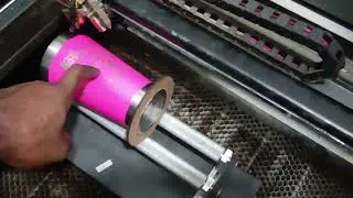Remover Tinta do Copo Stanley na  CNC CO2 LASER