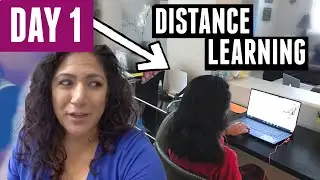 First Day of Distance Learning - Our Remote Homeschool Experience