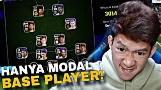 HANYA BERMODALKAN BASE PLAYER! Gameplay eFootball 2026 Mobile