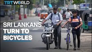 Sri Lankans turn to bicycles as economic crisis worsens