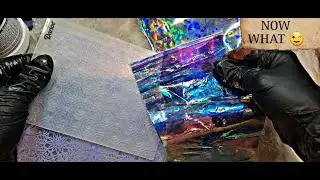 WOW Amazing Embossing Folders and Resin Technique  | Resin Art