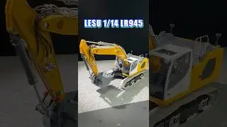 YOU HAVE TO ADMIT: THE 1/14 SCALE LR945 HYDRAULIC EXCAVATOR IS IMPECCABLE IN DETAIL!  #rc #model