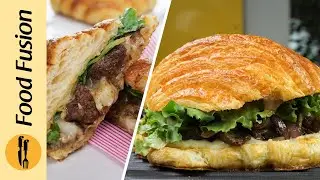 Grilled Roast Beef Sandwich Recipe by Food Fusion