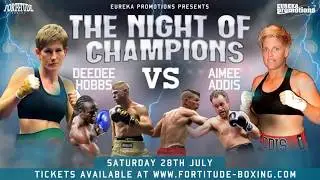 Fortitude Boxing Fight Night | THE NIGHT OF CHAMPIONS Trailer - July 28th
