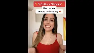 3 GERMAN CULTURE SHOCKS! | #shorts