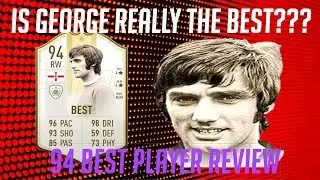 THIS CARD IS GREAT!! PRIME ICON MOMENTS 94 GEORGE BEST PLAYER REVIEW!! - FIFA 19