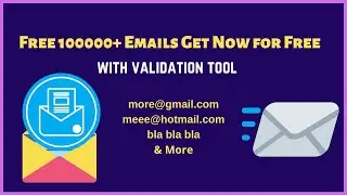 Get 100000+ Email List for Free