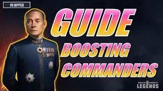 Guide to Boosting Commanders (World of Warships: Legends)