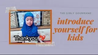 introduce yourself for kids bache apna introduction kaise de. bacho ke liye introduction video 🙋