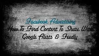 How To Keep Tabs Of Google Alerts With Feedly - Google Reader Replacement