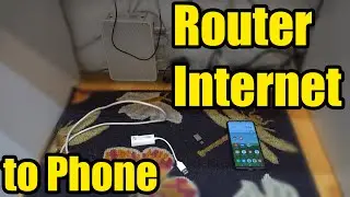 Use Wired Ethernet Internet on Your Phone | Router to Smartphone via RJ45 & USB-C