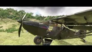 MSFS 2024 Awesome Bush Plane Campout Airstrip.