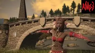 Lvl 80 Dancer Quest cut scene FFXIV