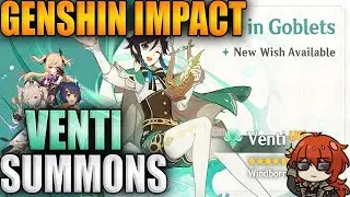 [Genshin Impact] Venti Summons Max Constellation