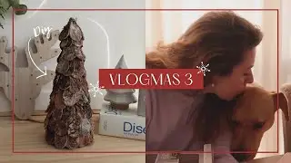 VLOGMAS 3🎄| mañana movidita, cambio de planes y DIY árbol natural inspiración target | FANNY TÓRTOLA
