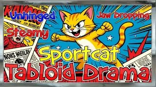 Tabloid Drama with Sportcat: Unfiltered & Unhinged!
