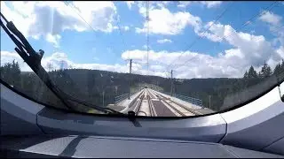VDE 8: Premierenfahrt  zwischen Erfurt und Ebensfeld