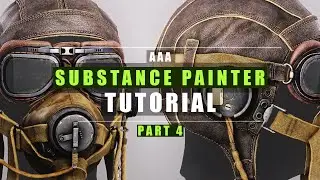 Substance Painter Pilot helmet Tutorial - Part 4