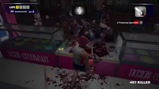 Dead rising gameplay: I guess zombies need more brains to eat