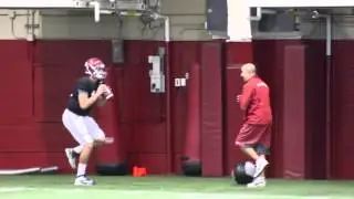 Jacob Coker at Practice: August 18th, 2015