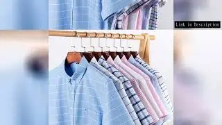 100% Cotton Men Oxford Shirt Short Sleeve Summer Plaid Striped Male Clothes Business Regular Fit Dre