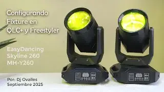 C&oacute;mo crear un perfil fixture en Freestyler y QLC+ para la EasyDancing Skyline 260