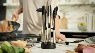 Joseph Joseph Elevate&trade; Fusion 5-piece Utensil Set with Compact Stand | 10568