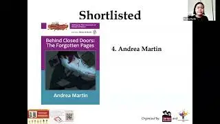 Excerpt of Being Closed Doors The Forgotten Pages by Andrea Martin, Shortlisted for AYAA 2025