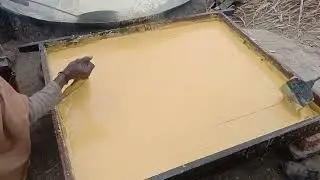 Making jaggery In My Village. || Taaza Gur Kaise Banta hai || How to Make Jaggery.