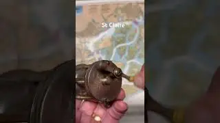 Винтажная рыболовная катушка St Claire на сегодня #рыбалка