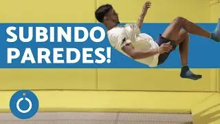 WALLRUN NA CAMA ELÁSTICA - Tutorial