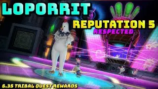 FFXIV: Loporrit Tribe  - Reputation 5 - Respected - Rewards!