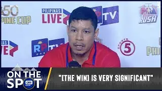 Coach Willy Wilson on Phoenix&rsquo;s upset victory over San Miguel | #OSOnTheSpot