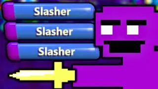 Can you beat FNaF World ONLY using SLASHER?