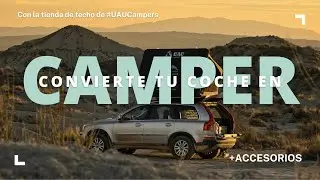 ⛺ Convertir tu COCHE en CAMPER con TIENDA TECHO y POCO DINERO 💶 | WC + NEVERA + BATERÍA + DUCHA