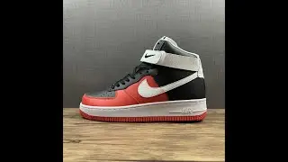 Air Force 1 High &ldquo;75th Anniversary&rdquo; White Black Red DC8870 001