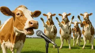 FUNNY COW DANCE Con b&ograve; - Con tr&acirc;u - Nhạc con b&ograve; - Con b&ograve; ăn 2024 | Cow Dance Mix | Dancing Cow
