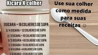 Saiba como usar a colher de sopa como medida para suas receitas.
