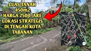 JUAL TANAH DI KOTA TABANAN BALI|| LOKASI SANGAT STRATEGIS COCOK UNTUK RUMAH & KOST-KOSAN!!
