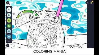 coloring lemon ice with relax #art #relaxing