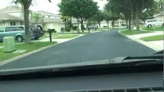 The Drive from Formosa Gardens to Sunset Lakes, Kissimmee