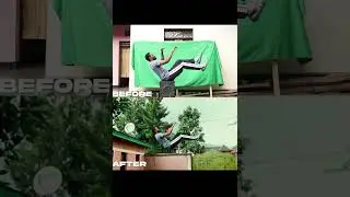 Floating levitation effect on green screen - Premiere Pro #levitation #levitationeffect