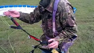 Layout/Safety Procedures (Ground) Paragliding with the small tandem