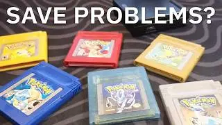 How to Fix POKÉMON GAME SAVE Problems on GAMEBOY Cart #pokemon #gameboy