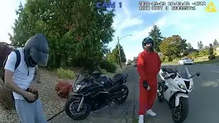Run from the Cops? Stolen Bike Chase Ends with a K-9 Snack!