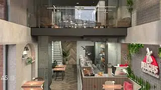 Dise&ntilde;o 3D y Render de Delicias Plaza Venezuela