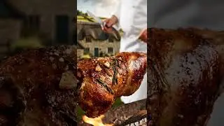 British Countryside Lamb Roast 🐑 | Rosemary & Garlic Feast | Smart Foods ASMR 🍽️