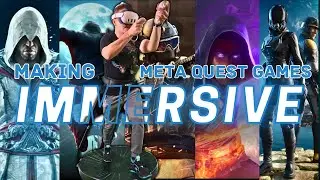Делаем игры Meta Quest VR ИММЕРСИВНЫМИ на беговой дорожке Katwalk C2+ VR!